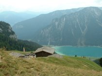 Blick auf die Dalfazalm