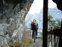 Herrliche Auffahrt zur B�renbad Alm